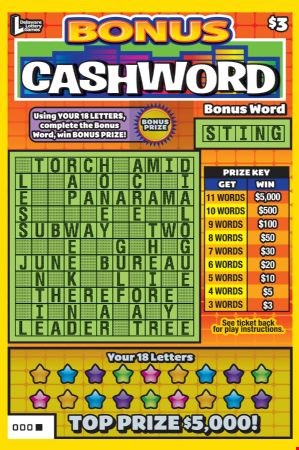 Bonus Cashword